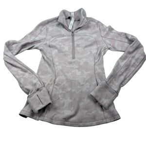 Lululemon Half Zip Pullover Camo Size 4